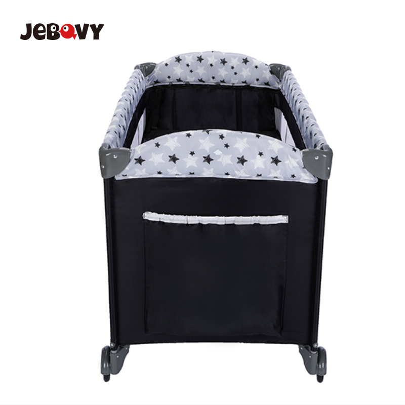 Space Saving Baby Bassinet Baby Swing Travel Bassinet with Carry Bag Waterproof Mattress Fitted Sheet