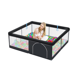 Good Quality 210D Portable Baby Fences Playpens Foldable Play Yard Fabric Square Travelling Indoor for Kids