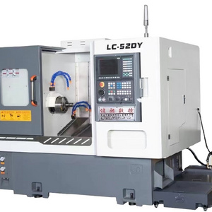 Y axis Power Turret CNC Lathe Machine Low Resistance High Rigidity High Precision Optional CNC Control System