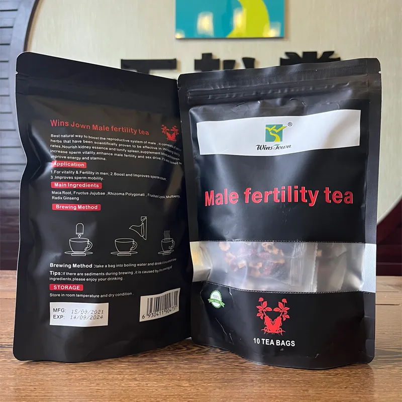 Manufacture Wholesale Male Fertility Organic Herbal Tea Natural Strength Health Fertility Tea For Men