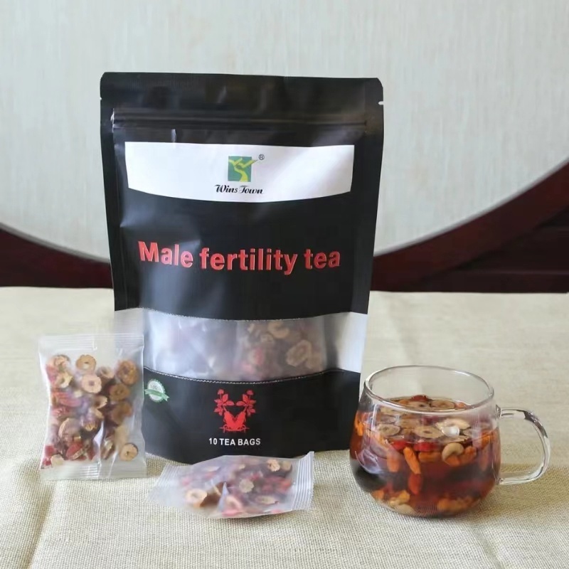 Manufacture Wholesale Male Fertility Organic Herbal Tea Natural Strength Health Fertility Tea For Men