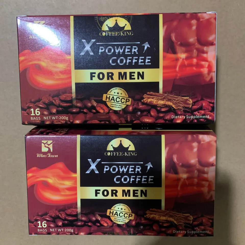 Coffee Product Maca Energy Power Coffee Drink Men's Coffee for Strong Sexual