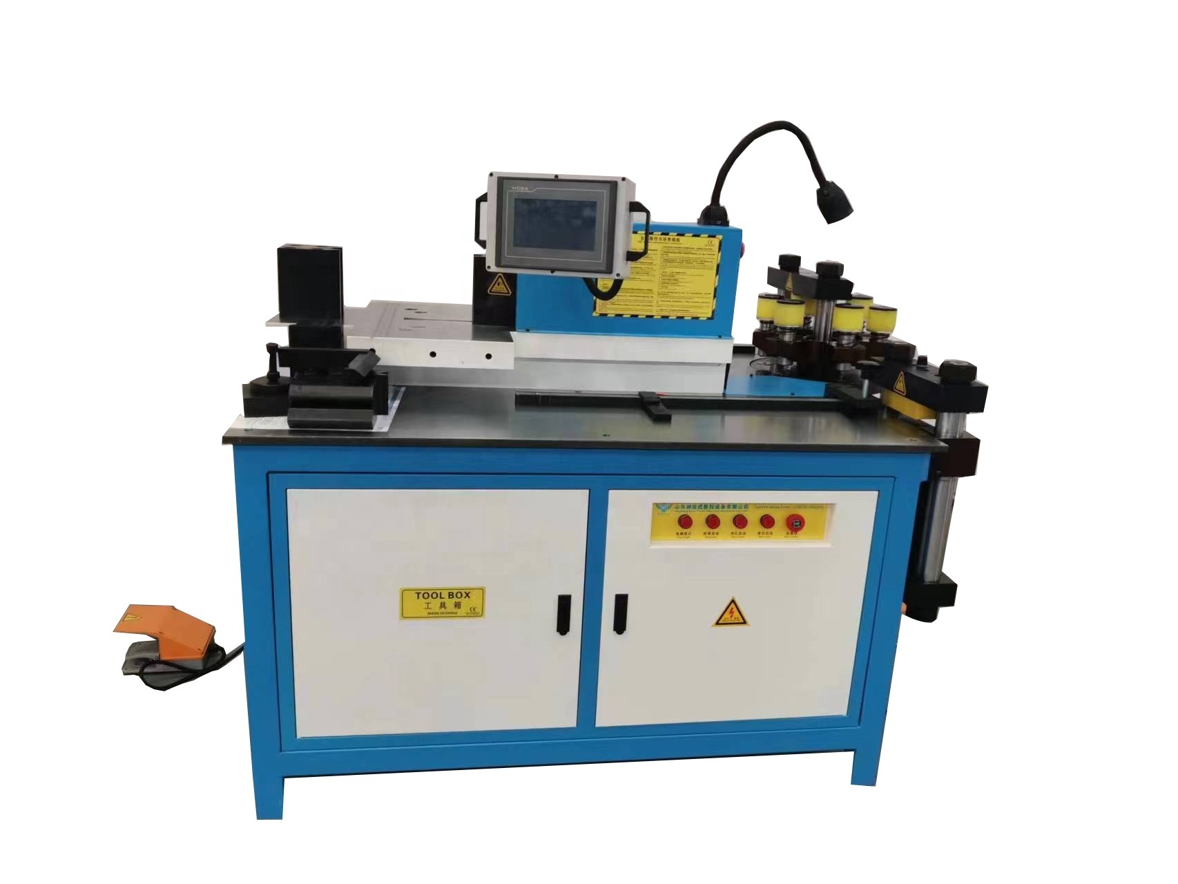 Support customization bus bar machine,multifunctional cnc copper busbar bending machine