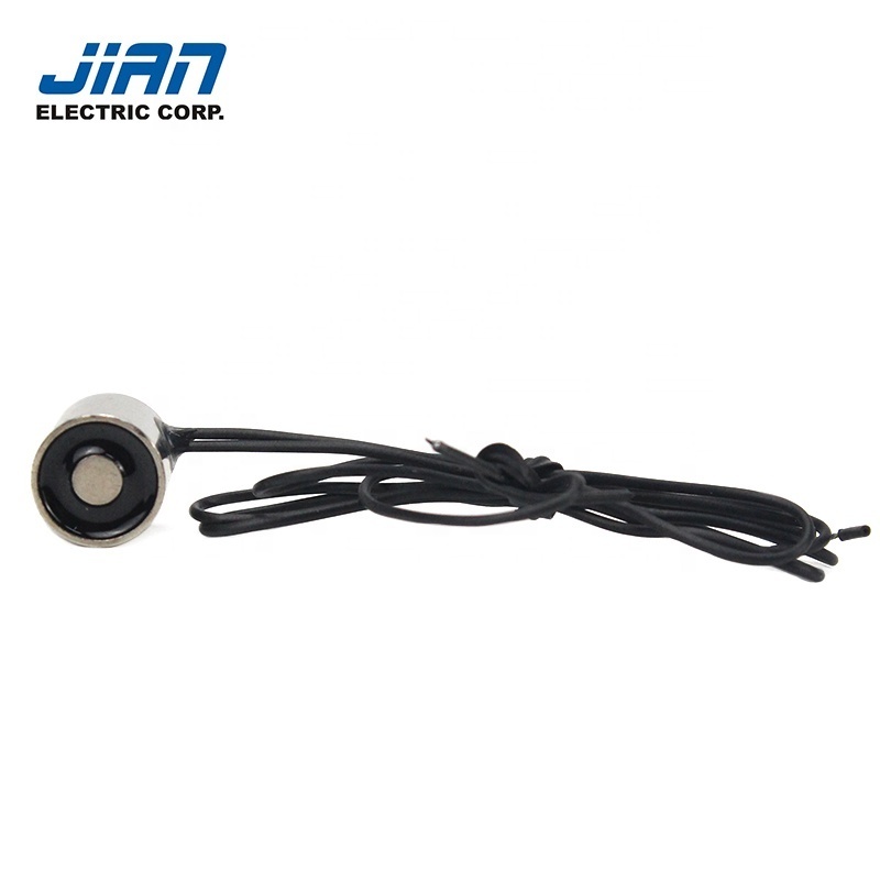 JSP-1010 0.3kgs force 12V DC electromagnet mini lifting electromagnet holding electromagnet