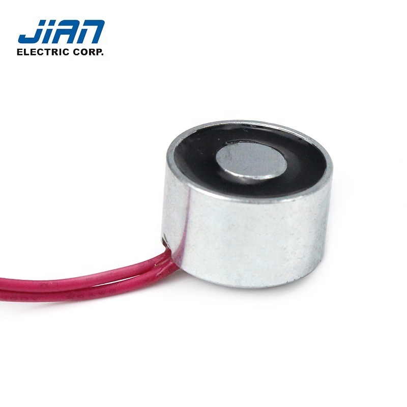 JSP-1811 45N 4.5kgs force 24V DC electromagnet mini lifting electromagnet holding electromagnet