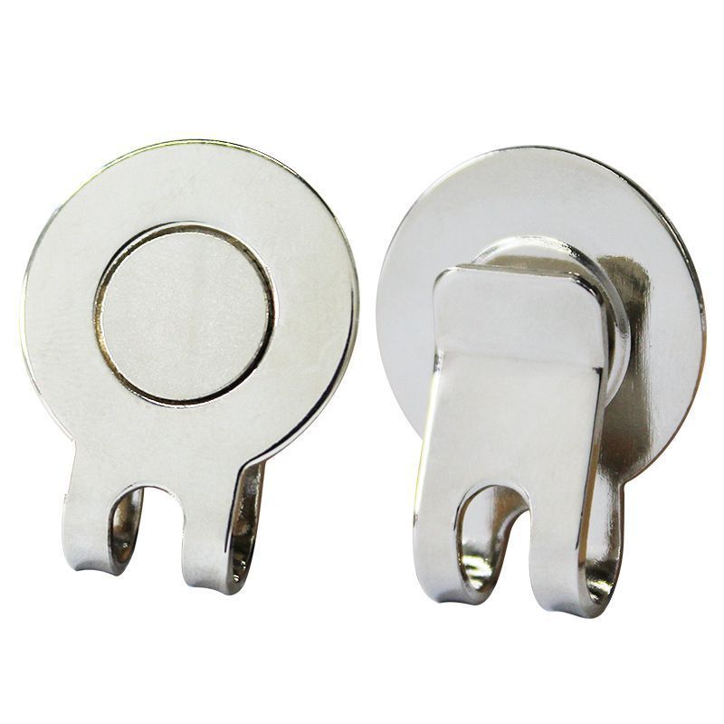 Wholesale Bulk Custom Golf Accessories Blank Magnet Holder Metal Golf Ball Marker Golf Hat Clip