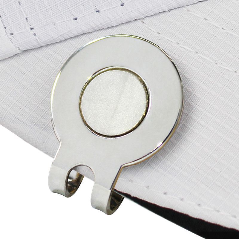 Wholesale Bulk Custom Golf Accessories Blank Magnet Holder Metal Golf Ball Marker Golf Hat Clip