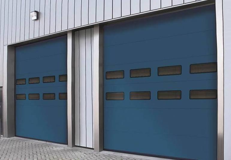 Doorhan Thermal Insulated Industrial Overhead Sectional Door Warehouse Vertical Lifting Dock Door