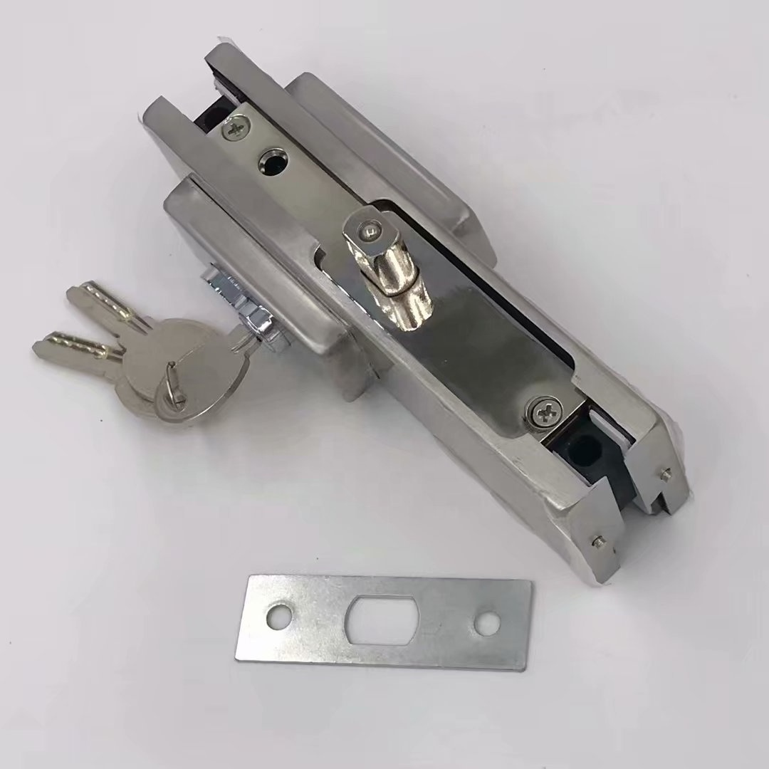 Glass Door Bottom Patch Lock / Floor spring Lock Patch Fitting