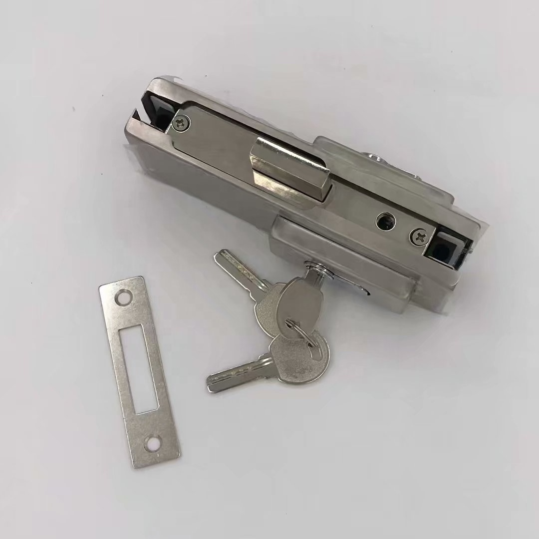 Glass Door Bottom Patch Lock / Floor spring Lock Patch Fitting