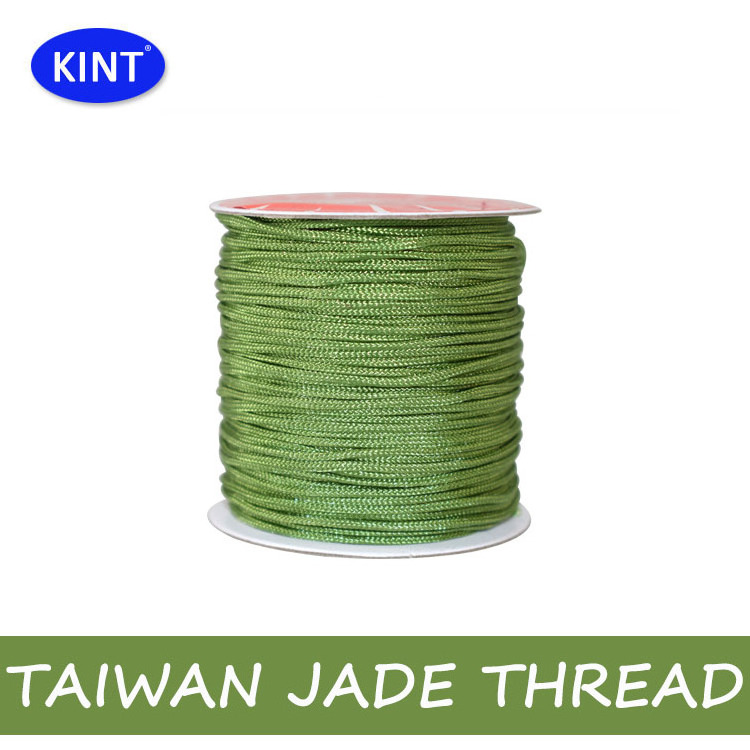 1.0mm Colorful gold thread Taiwan Jade Thread Nylon Thread For DIY Jewelry Making Woven Bracelet