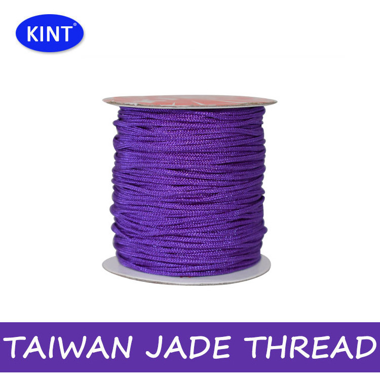 1.0mm Colorful gold thread Taiwan Jade Thread Nylon Thread For DIY Jewelry Making Woven Bracelet