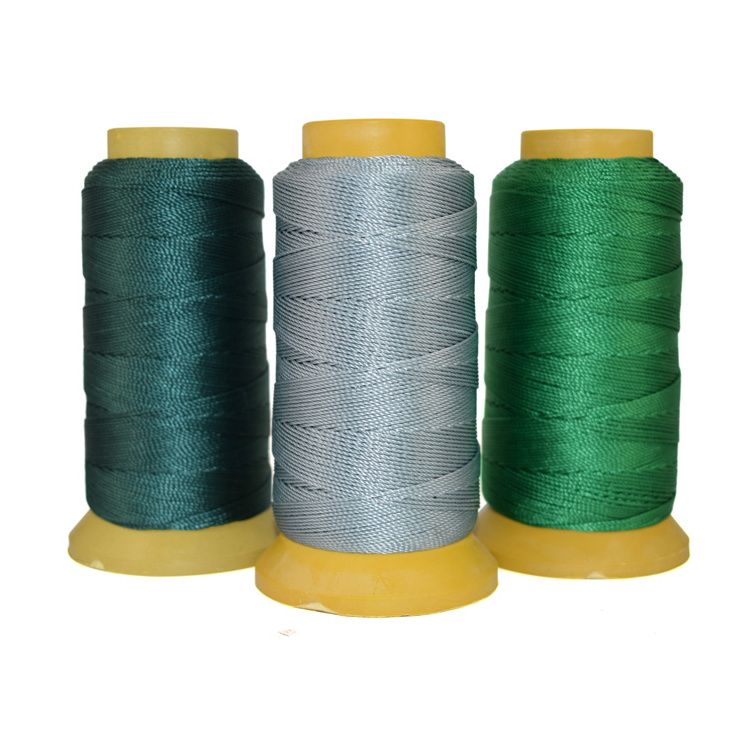 10/3 15/3 20/3 30/3 60/2 40/3 High tenacity 100% polyester cone sewing thread 20 colors for weaving diy crafts