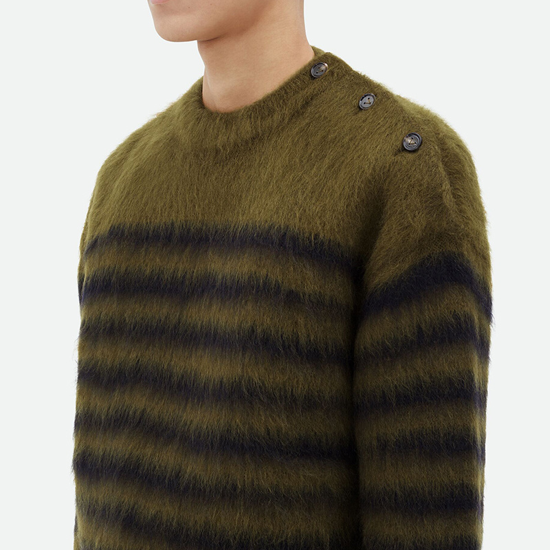 Mohair sweater manufacture unisex blank heavy custom pullnecks mohair sweater for men