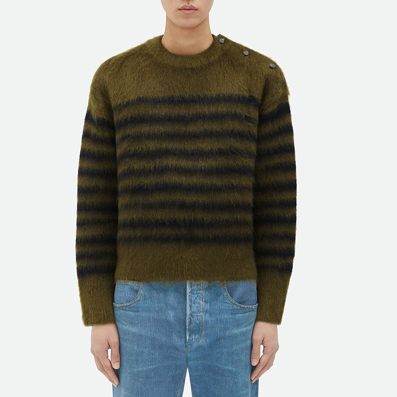 Mohair sweater manufacture unisex blank heavy custom pullnecks mohair sweater for men