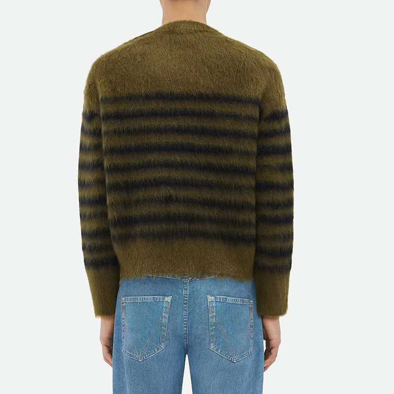 Mohair sweater manufacture unisex blank heavy custom pullnecks mohair sweater for men