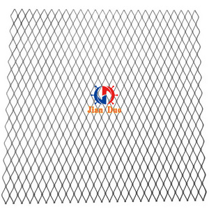 4mmx8mm diamond galvanized steel flat iron expanded metal mesh