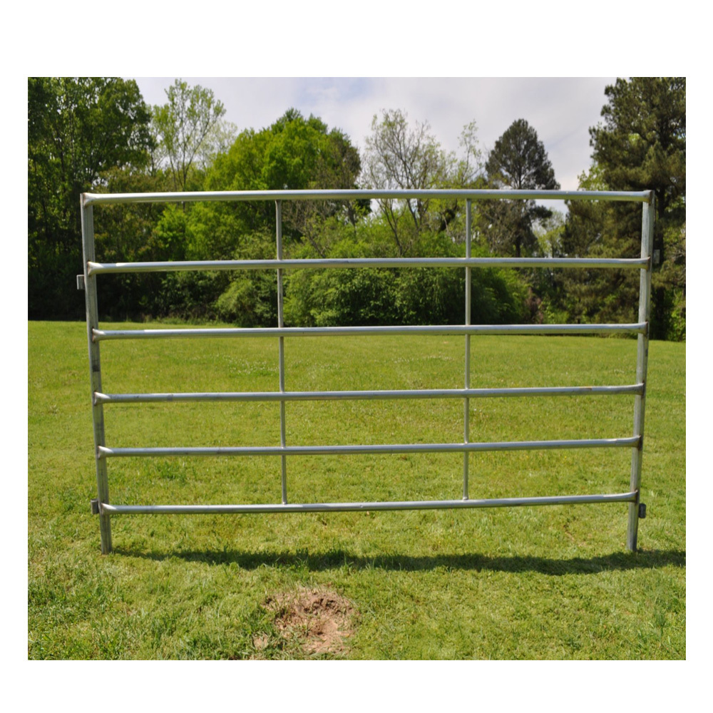 JD Heavy duty wholesale bulk galvanized sheep panel livestock farm yard cow cattle corral panels used cattle fencing for sale