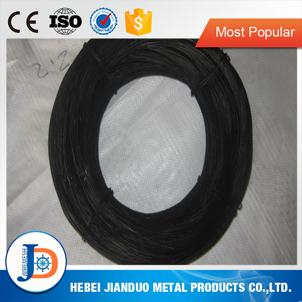 Hot sale BWG 21 soft annealed black pure iron wire