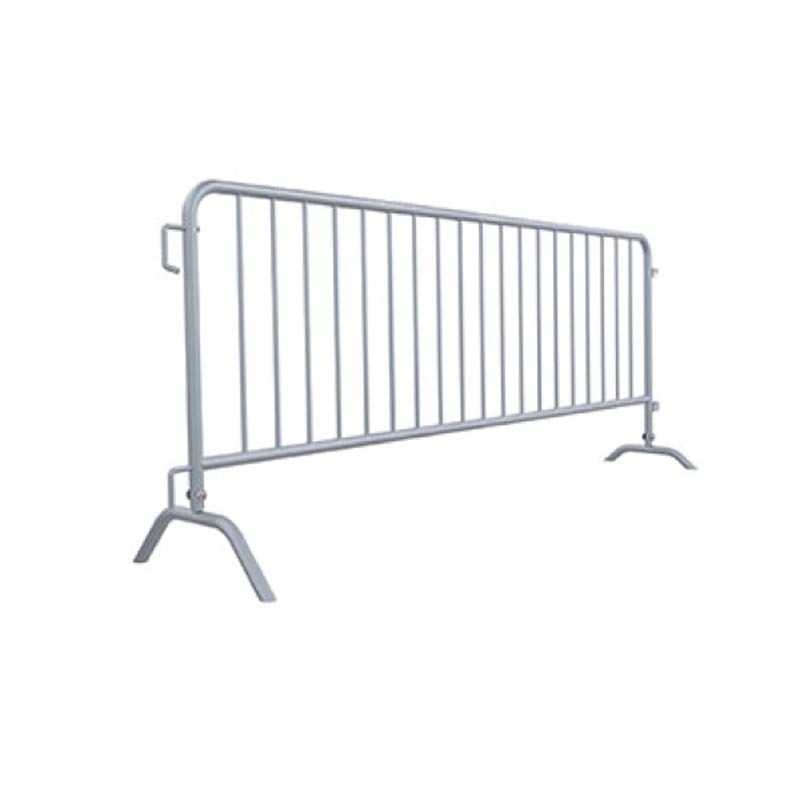 Galvanized steel security 2.2mx1.1m crowd control barrier panel