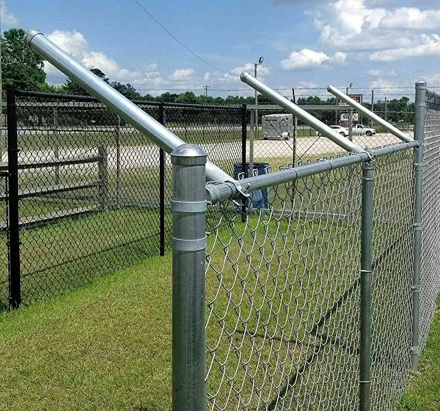 5 foot 6 foot 8 foot 2.5mm galvanized mental chain link fence jamaica