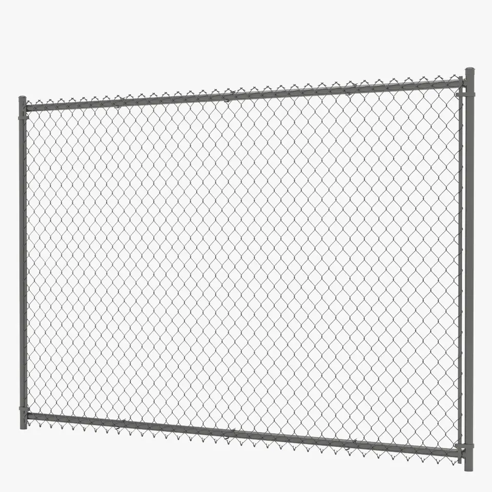 9 gauge 80x80mm hot dipped galvanized cheap used chain link fence gates