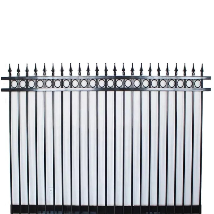 Villa Outdoor Decorative Modern Security wrought iron fencing wholesale