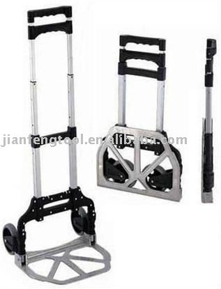 platform foldable hand truck, aluminum cart, folding wagon,2 wheels trolley