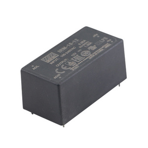 MEAN WELL IRM-15-12 Industrial Miniature PCB Mount Fully Isolated Plastic Case 12V Power Supply