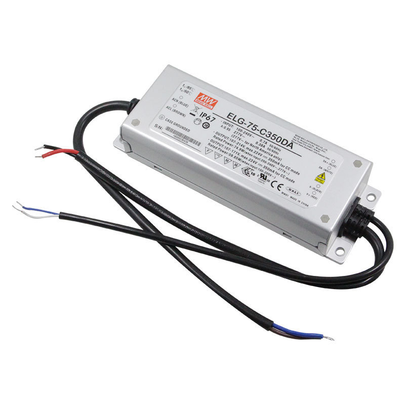 Meanwell ELG-75-C350A Switching Power Supply constant current uv led 75W 350ma Power Supply