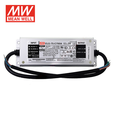 Meanwell ELG-75-C350A Switching Power Supply constant current uv led 75W 350ma Power Supply