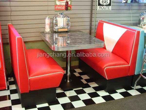 Modern Design Restaurant Booth Seating Double Sided Sofa For Sale JC-J01