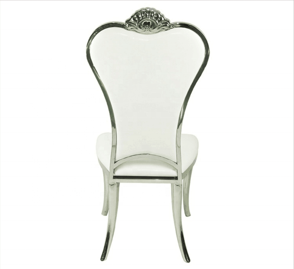 Stainless steel frame modern crown royal chair JC-SS40