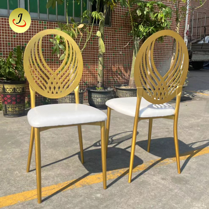 Gold event chiavari phoenix metal iron chairs for events wedding party