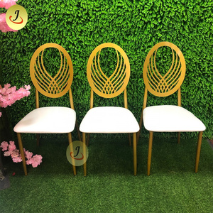 Gold event chiavari phoenix metal iron chairs for events wedding party