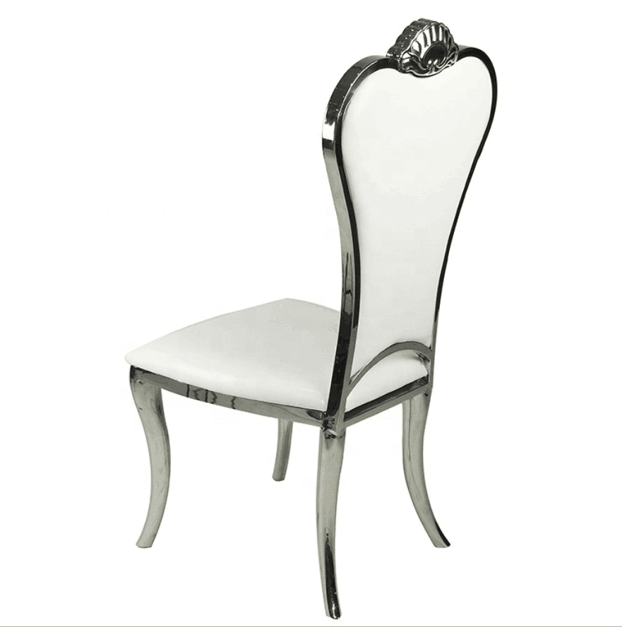 Stainless steel frame modern crown royal chair JC-SS40