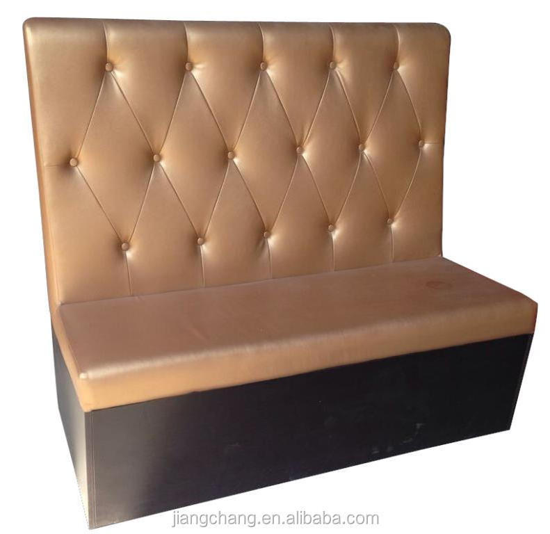 Comfortable Leather Bar Sofa Restaurant Booths for Sale JC-S110