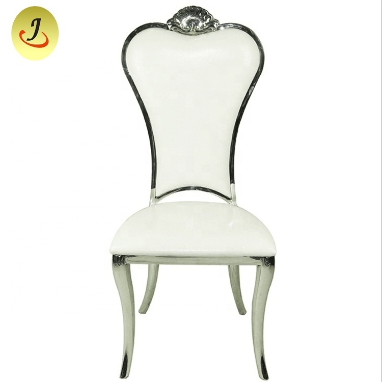 Stainless steel frame modern crown royal chair JC-SS40