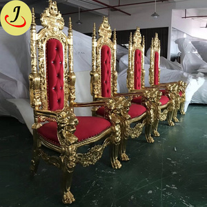 Cheap price Wedding Decoration luxury Lion King Throne Chair For Sale