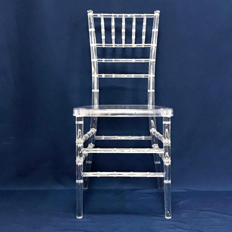 Cheap Ghost Clear Transparent Acrylic Resin Chiavari Chair For Wedding