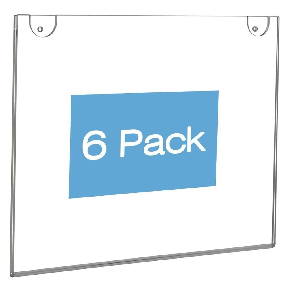 Wholesale Wall Mount Sign Holder 11 X 8.5 Inch- Clear Acrylic Picture Frame For Paper