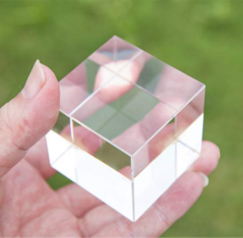 Beam Splitter Prism Bk7 Glass Optical Beamsplitter Cube