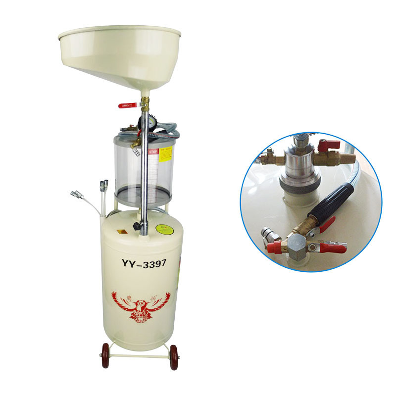 pneumatic waste oil drainer/waste oil extractor/oil drainer and changer