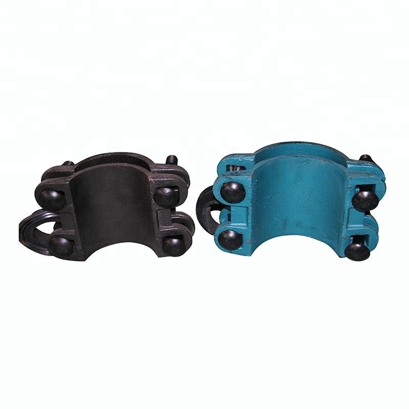 PVC pipe saddle clamps