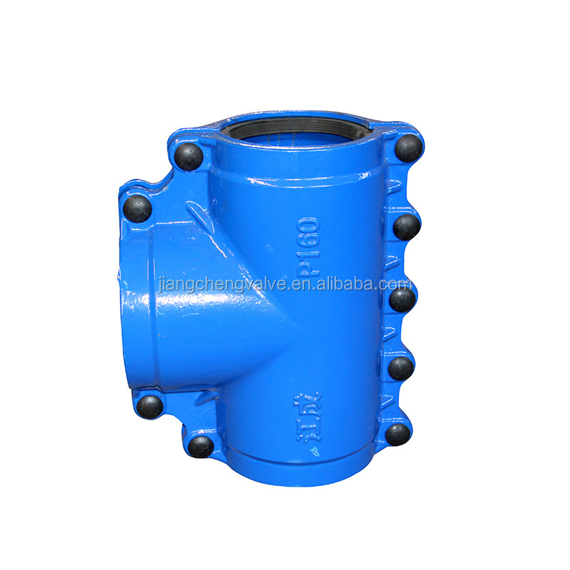 Plastic Pipe Fitting PE100/HDPE/PE Saddle Clamp