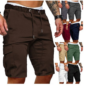 2023 cheap wholesale mens shorts cotton trendy cargo shorts with pockets custom cargo shorts for men