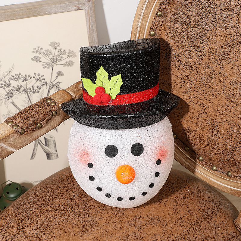 Christmas Porch Light Covers Christmas Outdoor Decoration Supply Snowman Light Covers for Standard Porch Light Decoration