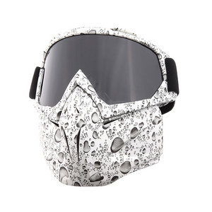 Guangzhou Manufacturer Custom Dirt Bike Motocross Riding Motorcycle Goggles With Mask