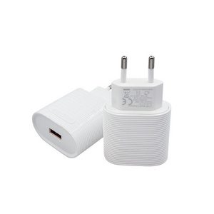 Fast wall charger QC3.0 18W cute portable EU mobile phone charge android adapter trends 2022