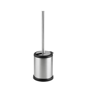 Economic Stainless Steel Toilet Brush with Easy Automatic Open Holder Toilet Brush Holder